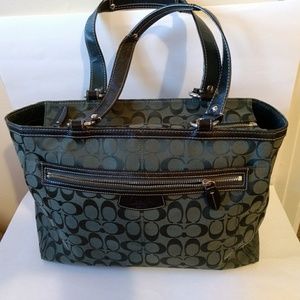 Authentic Coach Signature Handbag